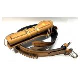 Leather Cartridge Belt, marked 44 45 with 10.5"