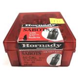 Box of .50 Cal. 45-300-grain XTP Hornady sabot