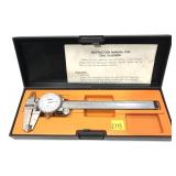 Fowler Dial Caliber, in case
