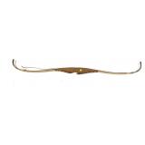 Hummingbird 62" recurve bow, marked 42#@28"