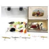 Lot, assorted lures and spoons