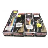 Lot: 4- Rapala Lures includes 2-Down Deep Husky