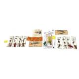 Lot, assorted fly lures and spinners