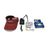 Lot: Spider Wire new visor, Bodyguard alarm and