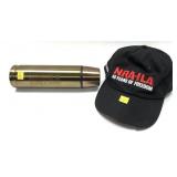 Lot: NRA Thermos and NRA Hat