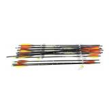 Lot, 10 Gold HP Hunter 5575 carbon arrows and