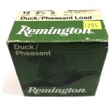 Box of 12 Ga. 2.75" No. 5 Remington duck and