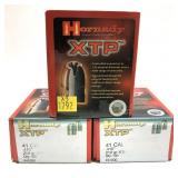 x3- Boxes of .41 Cal. 210-grain XTP Hornady
