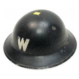 WWII British Air Raid Wardens Brodie Helmet