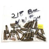 Bag of .218 Bee Brass, over 15 pcs.
