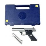 Colt 22 -.22 LR. Semi-Auto Pistol, Stainless,