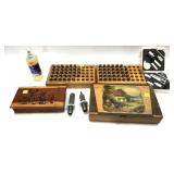 Lot: 2- RCBS .300 WIN Dies, Rhythm Mini Tool Set