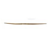 Wooden long bow