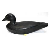 Percy Bovey Black Duck Wooden Carved Decoy, Canada