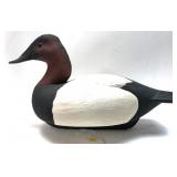 Clare Londrigan Drake Canvas Back Wooden Carved