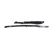 Forged Warrior sword with leather sheath, 40"