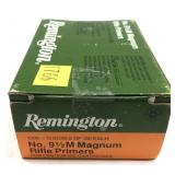 1,000 Remington No. 9.5M Magnum rifle primers,