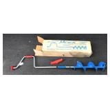 Mora ice auger in box