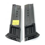 Lot, 2 Ruger 9mm 10 Rd. magazines, (possibly PC