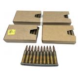80 Rds. of 5.56mm cartridges in 10 Rd. stripper