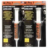 Lot, 2 M-Pro 7 synthetic grease