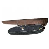 Lot, 53" soft gun case and 39" Sport Valise case