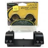 Lot: Weaver Quad Lock .22 Tip Off 1" Scope Rings
