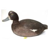 Michigan Bluebill Hen Wooden Carved Decoy