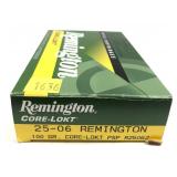 Box of .25-06 REM 100-grain Core-Lokt PSP