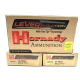 x3- Boxes of .35 REM 200grain FTX Hornady