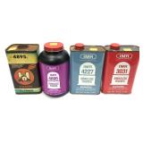 Lot: IRM 4895 Smokeless Powder and 3-Tins (IMR