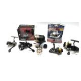 Lot, assorted reels including: Zebco 202LE reel