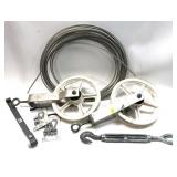 Clothesline pully system
