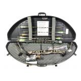 Hoyt 38 Pro XT compound bow with sight, quiver,