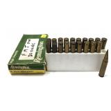 Box of Remington 8mm Mauser cartridges, 20 Rds.