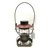Handlan N.Y.C. railroad lantern with clear glass
