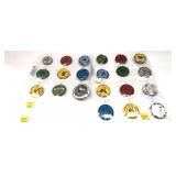 Lot: Assorted Sportsman Buttons includes 1931