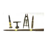 Lot: Assorted Trench Art, 5 pcs.