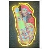Captain Morgan neon and light up sign