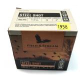 Box of 12 Ga. 3" No. 2 steel waterfowl loads,