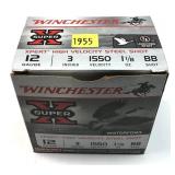 Box of 12 Ga. 3" BB steel waterfowl Winchester