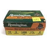 Box of 12 Ga. 3" No. 6 Remington Hevi-Shot