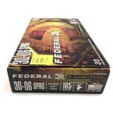 Box of .30-06 SPRG 165-grain soft point