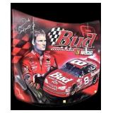 Dale Earnhardt Jr. Bud NASCAR car hood