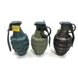 Lot: 3 Dummy Grenades