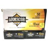 x3- Boxes of 10mm 180-grain FMJ Armscor