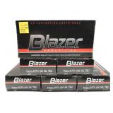 x6- Boxes of 10mm 200-grain TMJ Blazer cartridges,