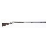 C. Baker 10 Ga. Percussion shotgun, 45" Round