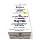 250 Rounds of .22 Mag. Winchester Dynapoint