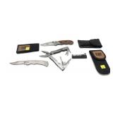 Lot, Gander Mtn. multi tool in sheath and